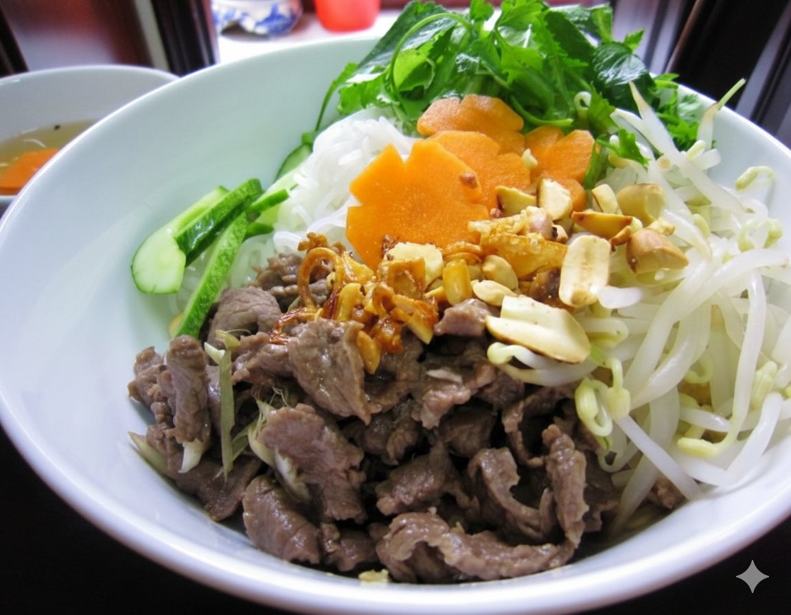 Bò xào hành